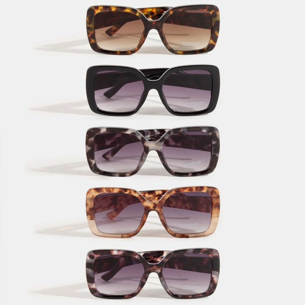 Diff Sophie Brown Square Oversized Sunglasses Buy COACH Square Acetate Sunglasses Brown Online in Kuwait main image 3